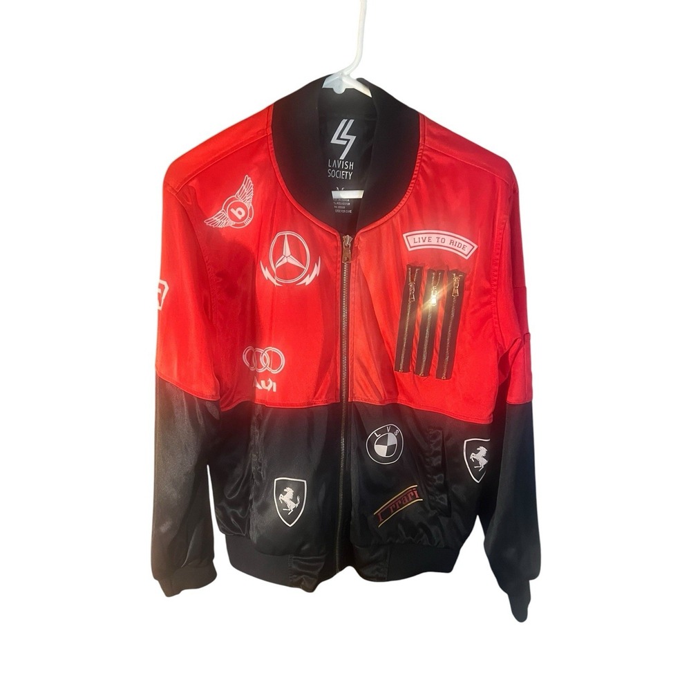 Lavish Society Men's Grand Price Racing Jacket Size M